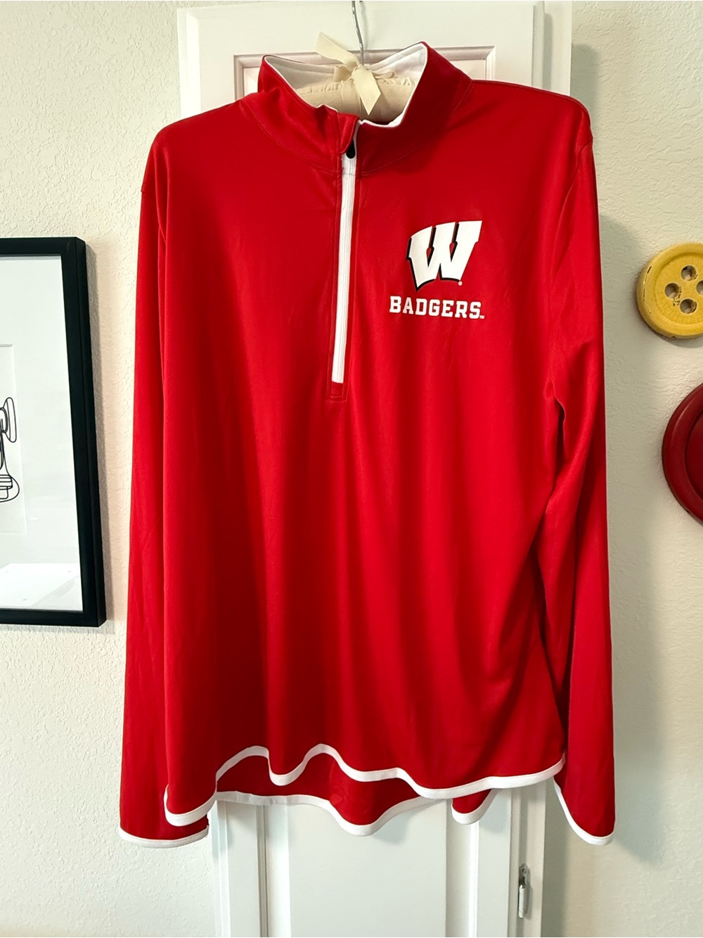 Fanatics Wisconsin Badgers pullover tunic